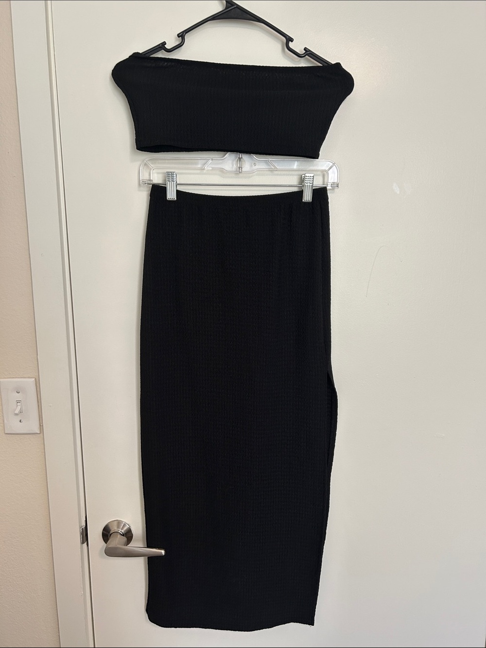 Size Small Black Skirt Set - Picture 2 of 3